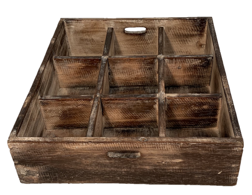 9-opening sorting tray